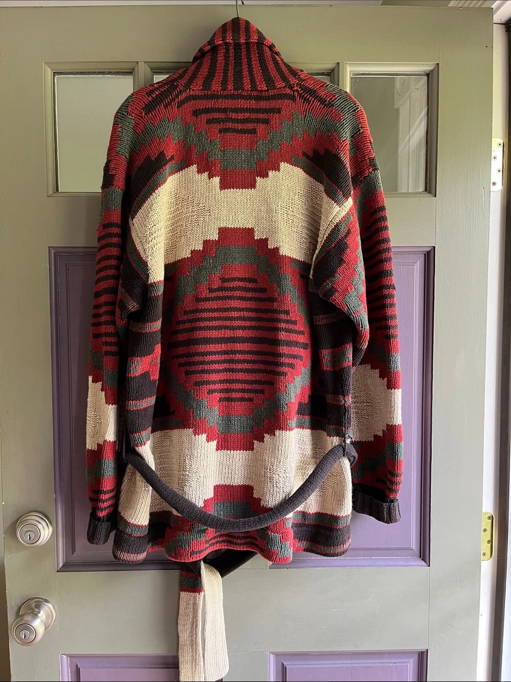 Ralph Lauren Vintage 90’s Navajo Print Cardigan